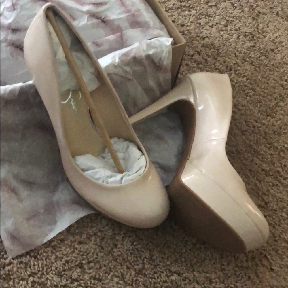 Nude heels